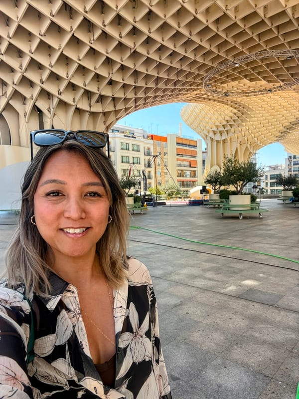 Liza S., travel UGC creator, in Seville